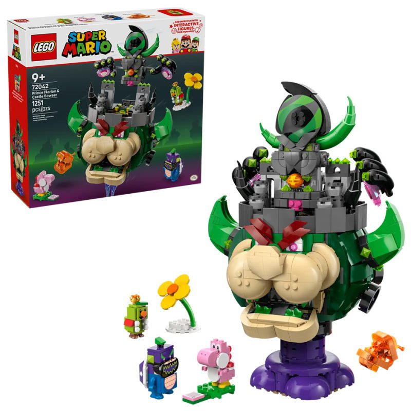 LEGO Super Mario Prince Florian & Castle Bowser (72042)