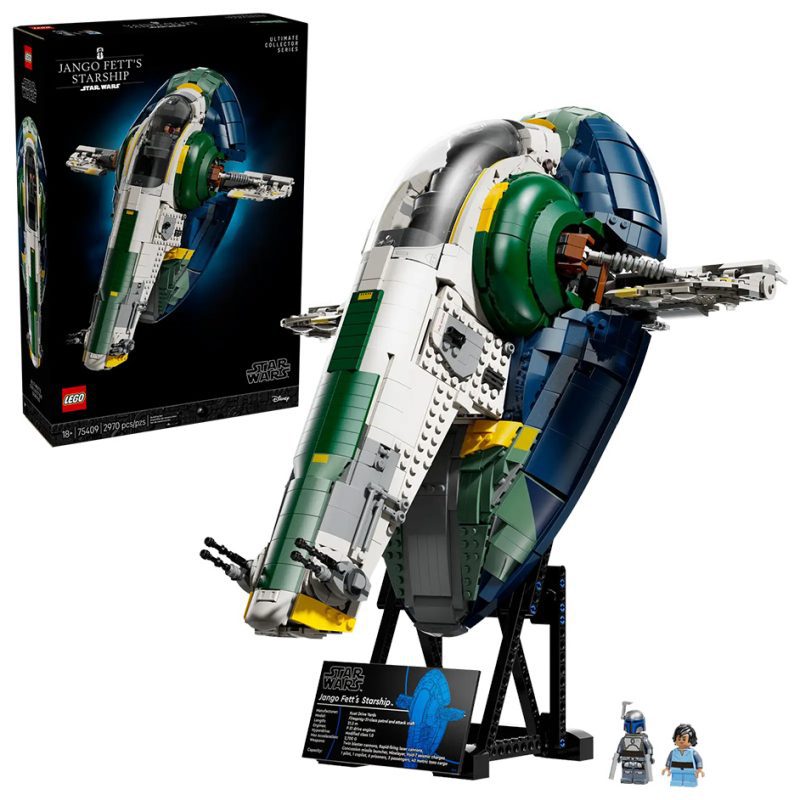 LEGO Star Wars Jango Fett's Firespray-Class Starship (75409)