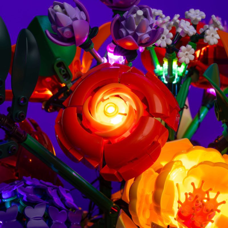 Light My Bricks (LMB) 2.0 Light Kit for LEGO #10345 Flower Arrangement