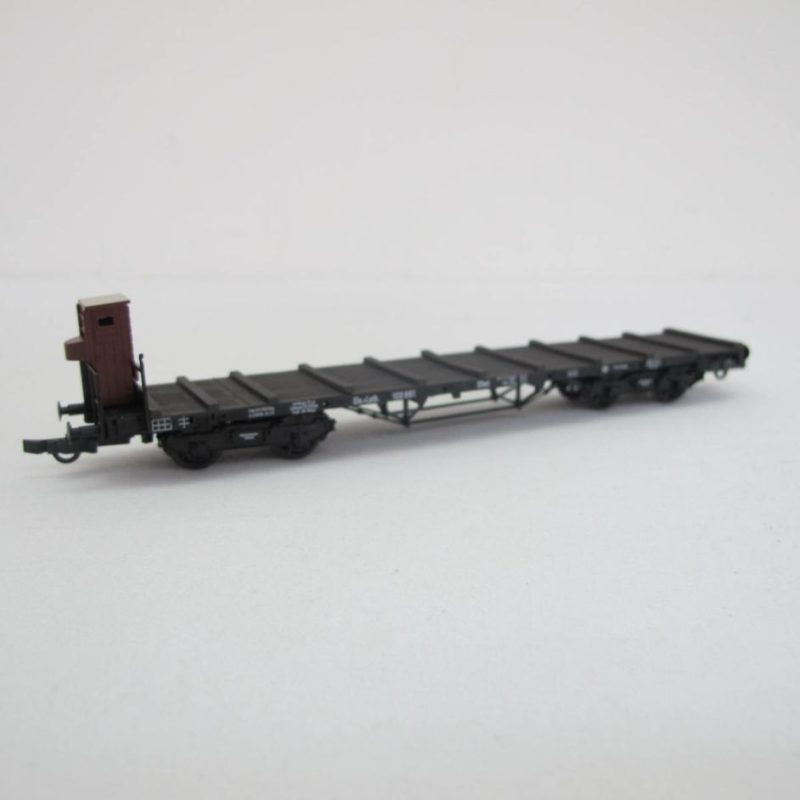 Set of 2 stake/flat wagons Alsace Lorraine+KPEV - Image 9