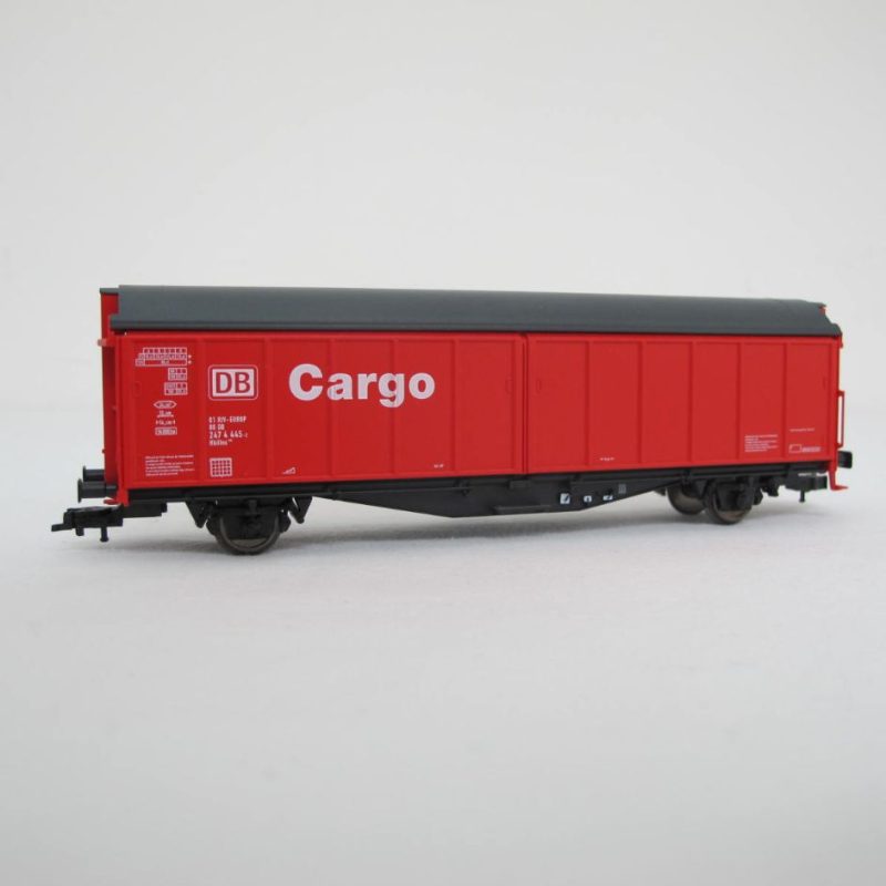 DB Cargo sliding wall wagon Hbillns 303 red Ep.5 - Image 10