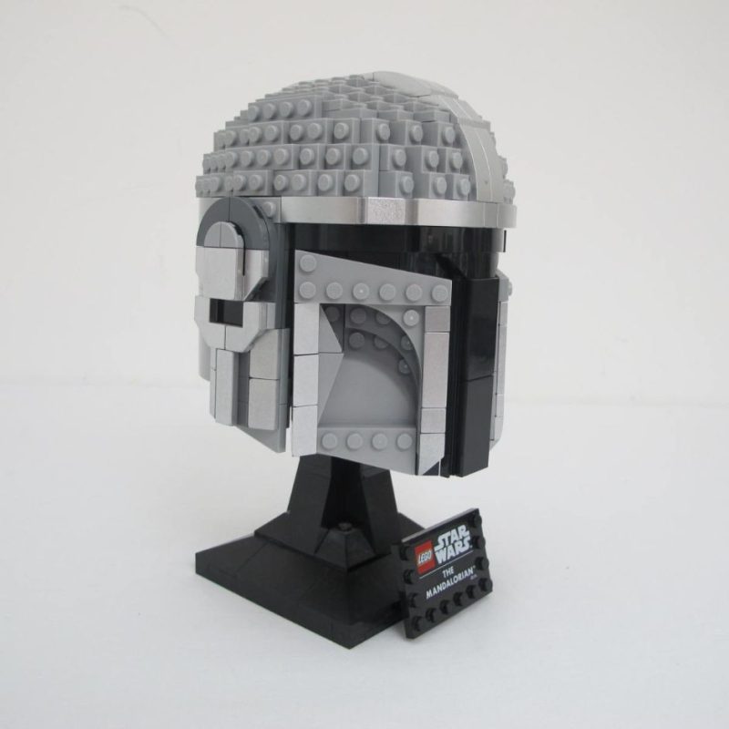 The Mandalorian Helmet. Complete with instructions, no box - Image 7