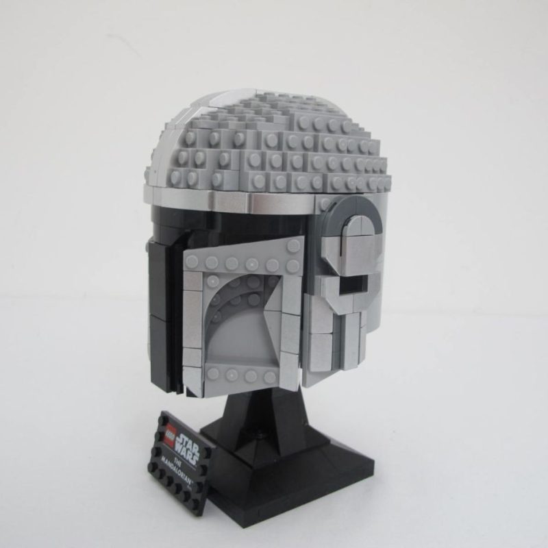 The Mandalorian Helmet. Complete with instructions, no box - Image 2