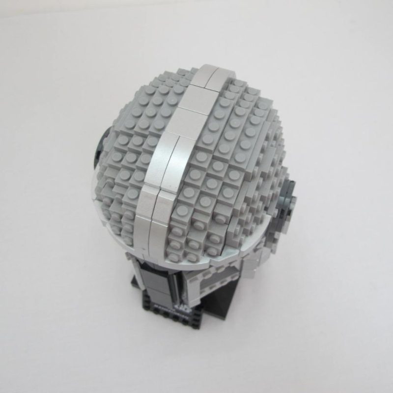 The Mandalorian Helmet. Complete with instructions, no box - Image 3