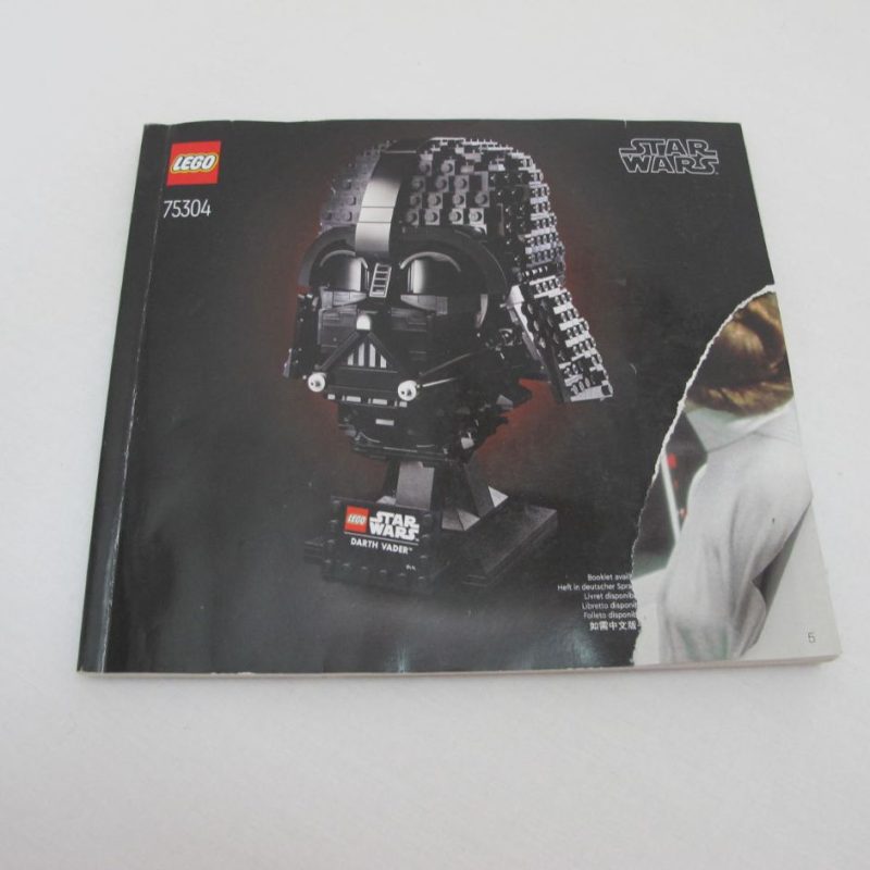 Darth Vader Helmet. Complete with instructions, no box - Image 5
