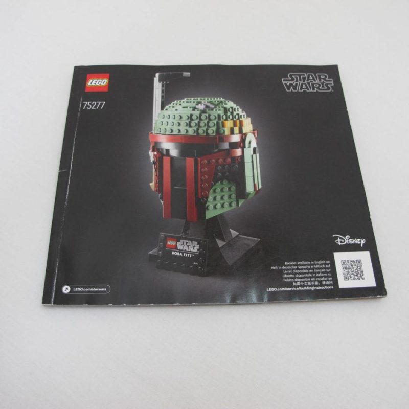 Boba Fett Helmet. Complete with instructions, no box - Image 6