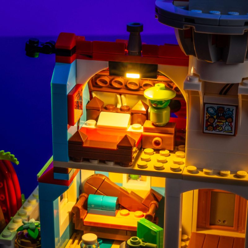 Light My Bricks (LMB) 2.0 Light Kit for LEGO #43268 Disney Lilo and Stitch Beach House