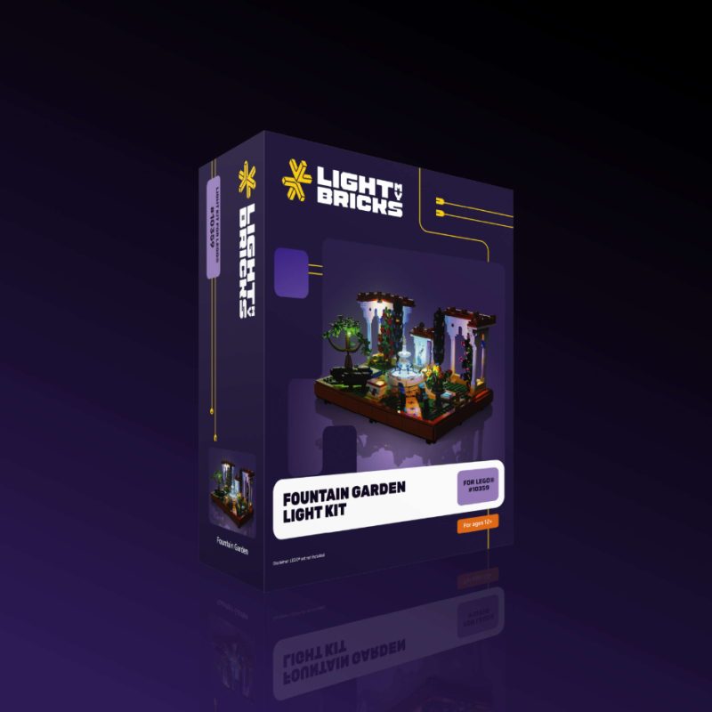 Light My Bricks (LMB) 2.0 Light Kit for LEGO #10359 Fountain Garden