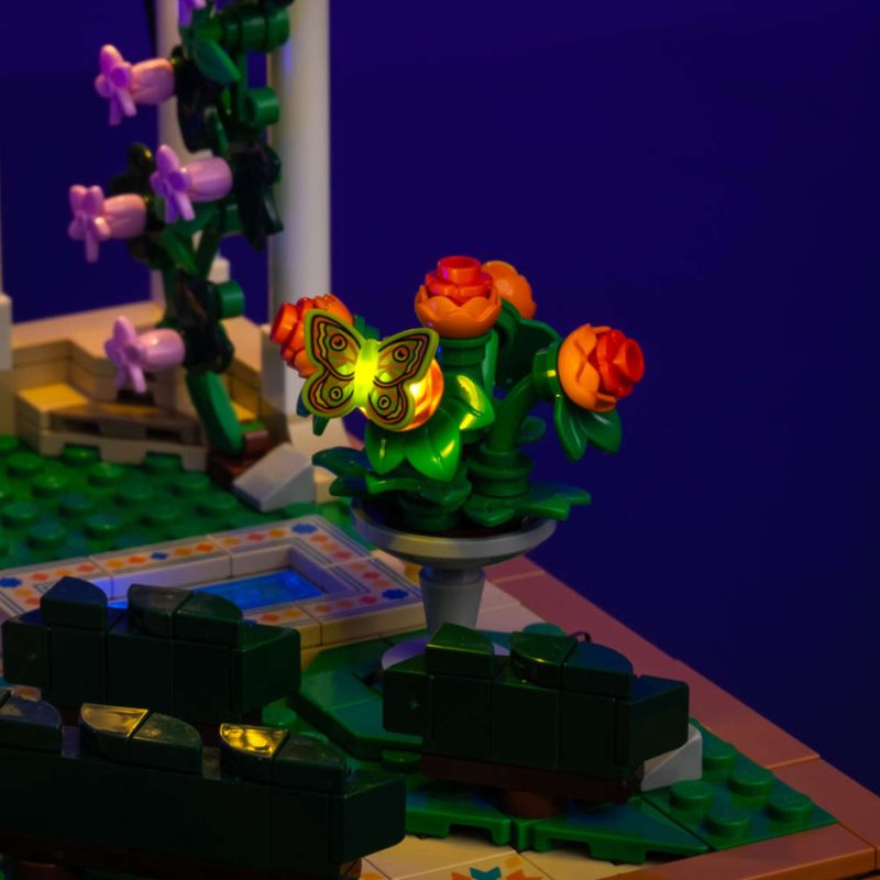 Light My Bricks (LMB) 2.0 Light Kit for LEGO #10359 Fountain Garden