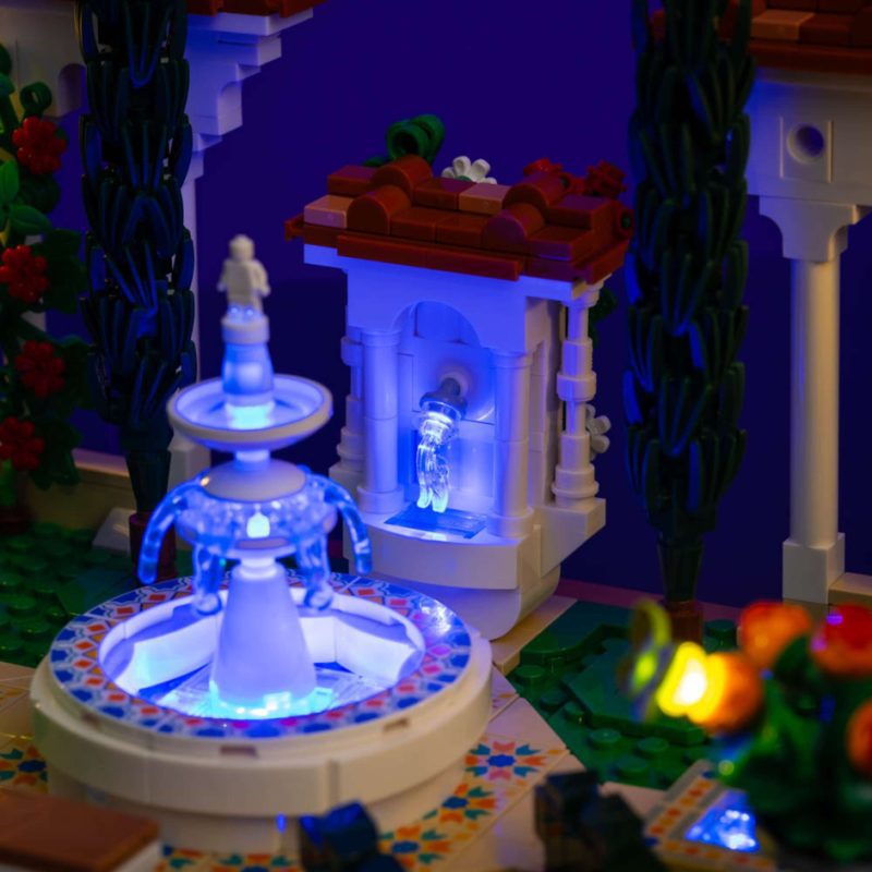 Light My Bricks (LMB) 2.0 Light Kit for LEGO #10359 Fountain Garden