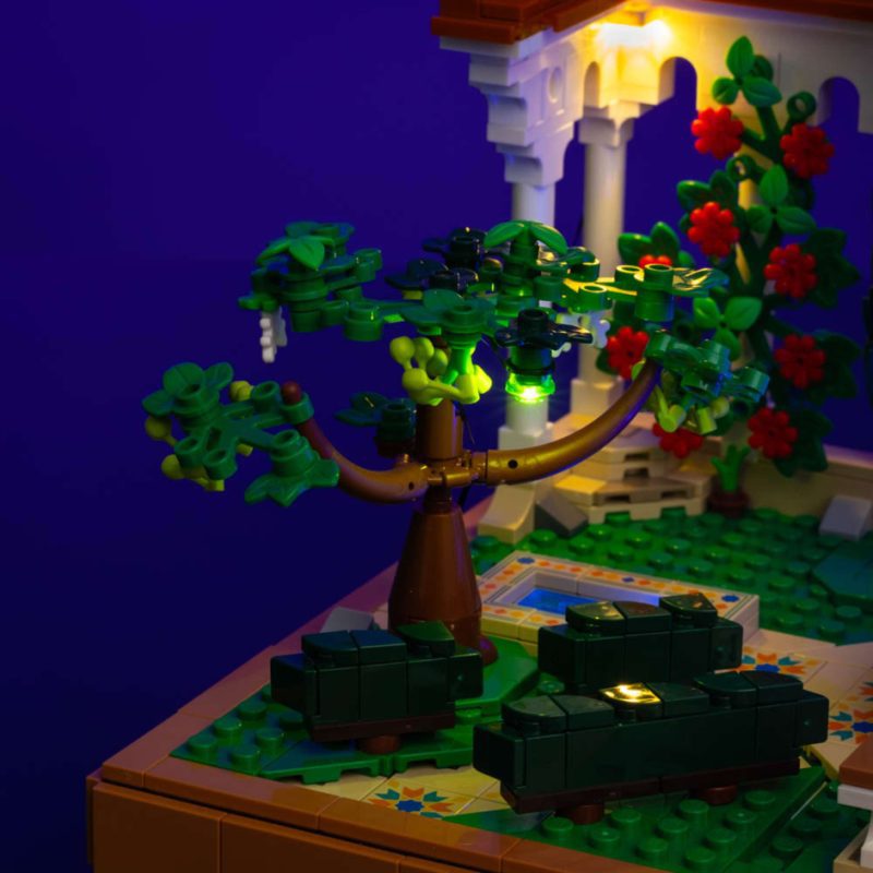 Light My Bricks (LMB) 2.0 Light Kit for LEGO #10359 Fountain Garden