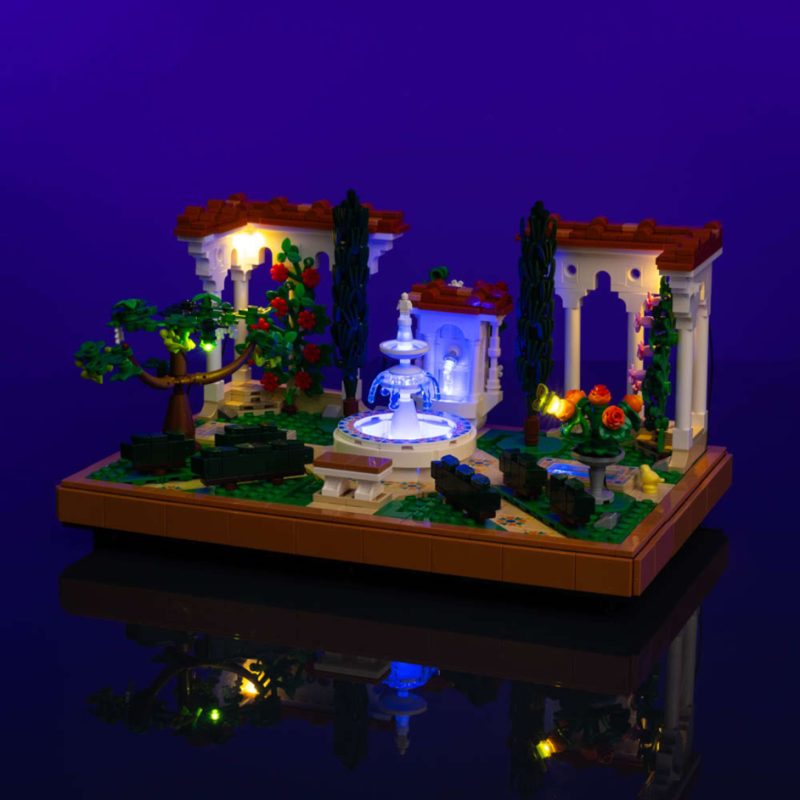 Light My Bricks (LMB) 2.0 Light Kit for LEGO #10359 Fountain Garden