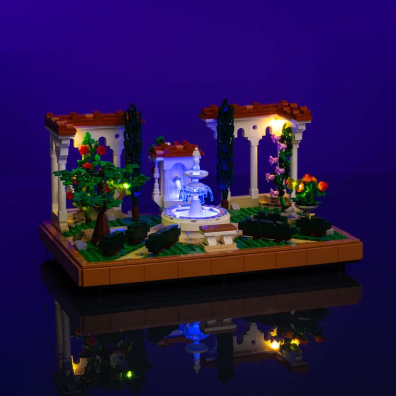 Light My Bricks (LMB) 2.0 Light Kit for LEGO #10359 Fountain Garden