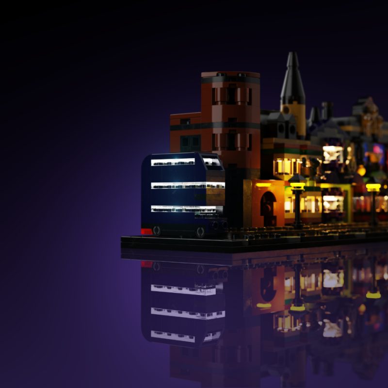Light My Bricks (LMB) 2.0 Light Kit for LEGO #76444 Harry Potter Diagon Alley Wizarding Shops