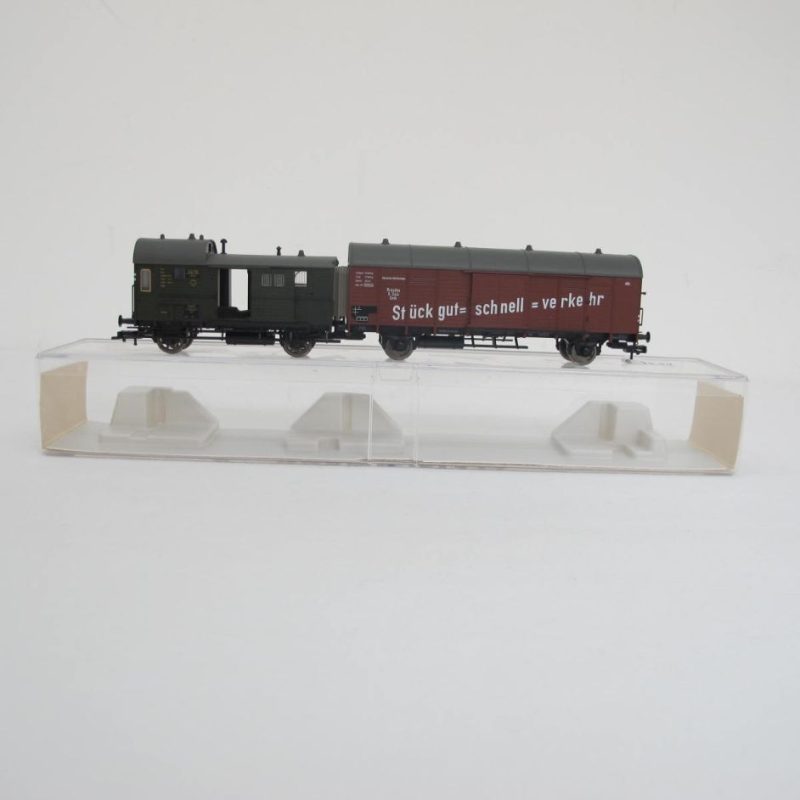 DRG two-part closed freight wagons