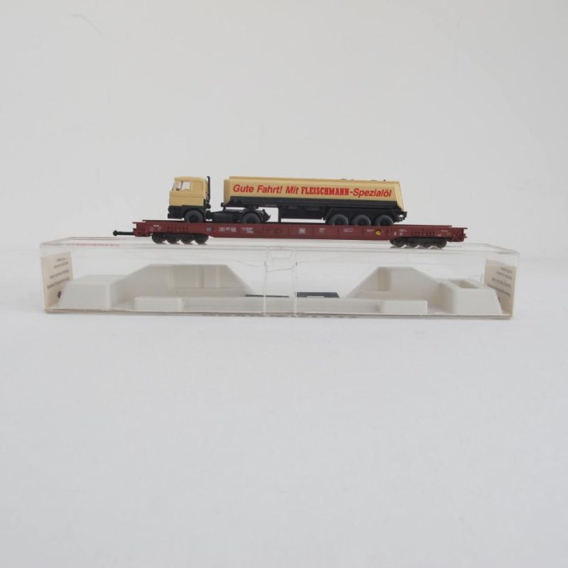 DB RoLa LOW FLOOR WAGON & DAF fleischmann TRUCK LOAD
