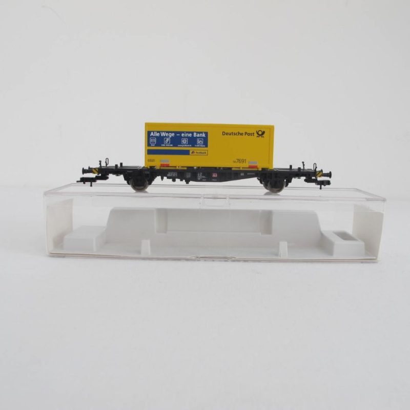 Container wagon type Lgjs 598 of the DB
