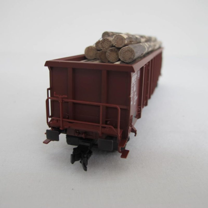 High-sided wagon + peeled logs - Image 9