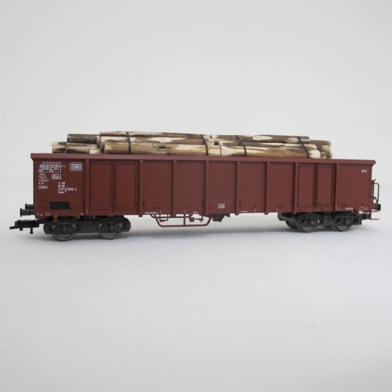 High-sided wagon + peeled logs - Image 10