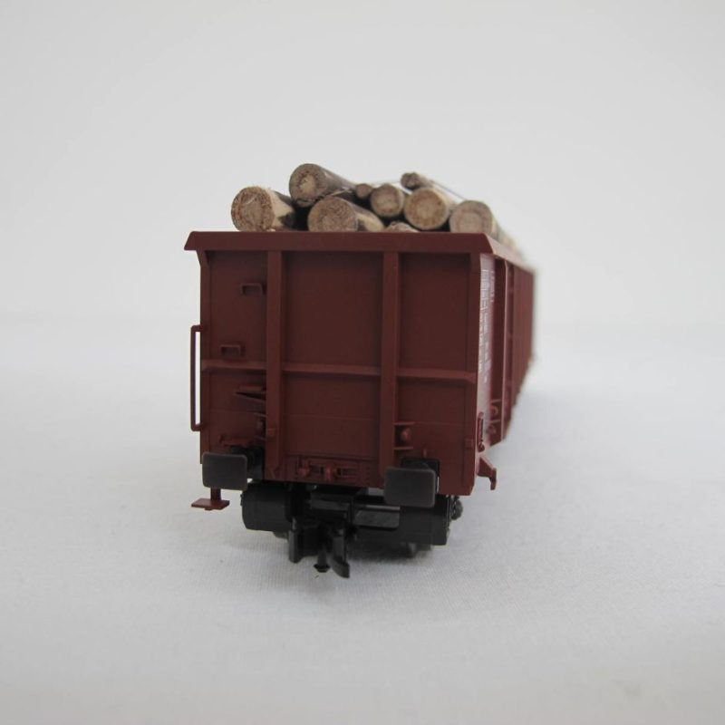 High-sided wagon + peeled logs - Image 11