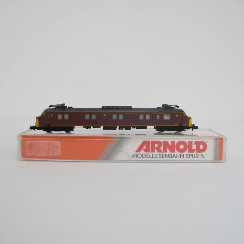 Motor item NS/PTT 3032, brown, with yellow fronts