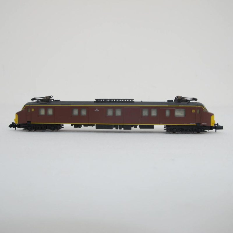 Motor item NS/PTT 3032, brown, with yellow fronts - Image 2