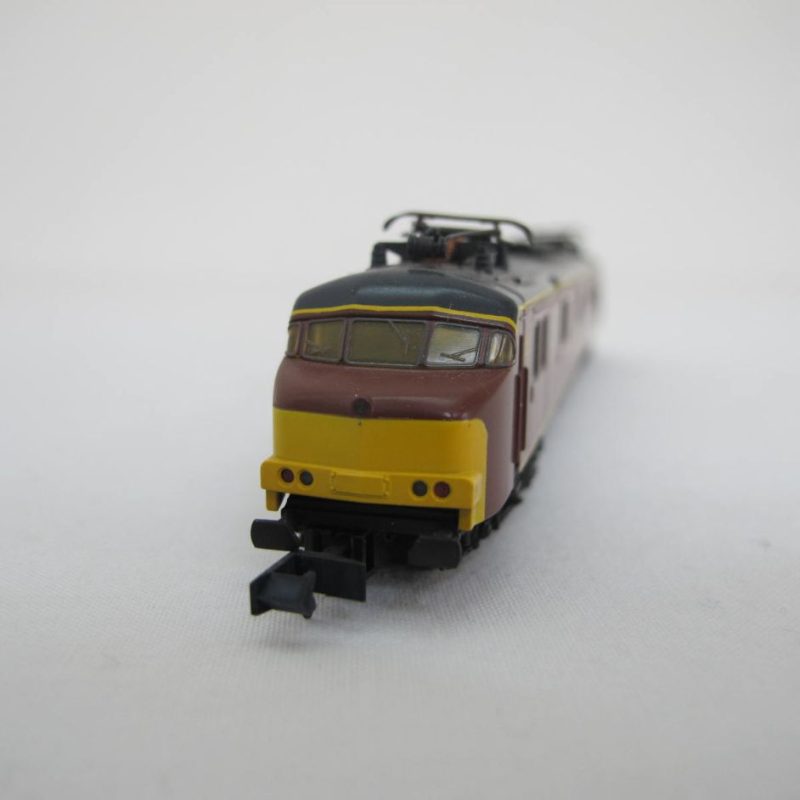 Motor item NS/PTT 3032, brown, with yellow fronts - Image 3
