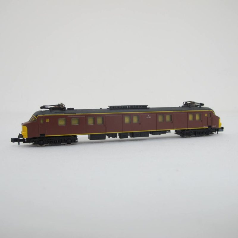Motor item NS/PTT 3032, brown, with yellow fronts - Image 4