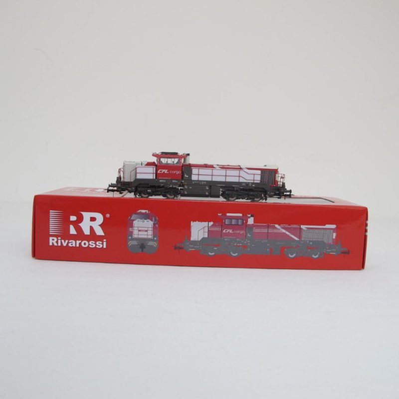 CFL DE18 306 Diesel locomotive Vossloh DE 18 in red/white livery