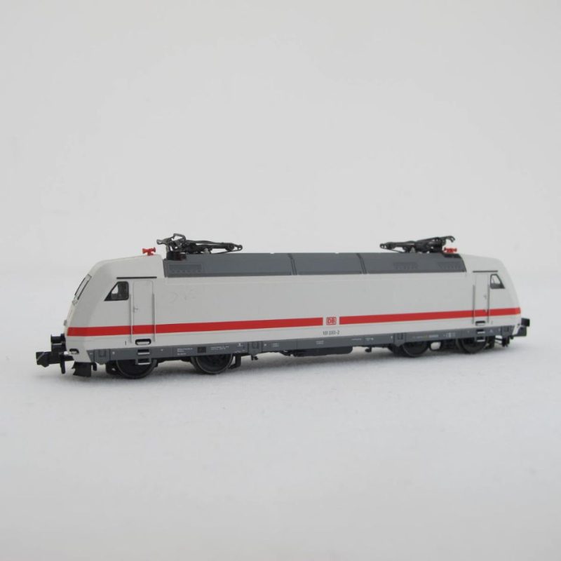 Electric locomotive, class 101, axle arrangement Bo'Bo', white with red circulation (ICE colour scheme) - Image 6