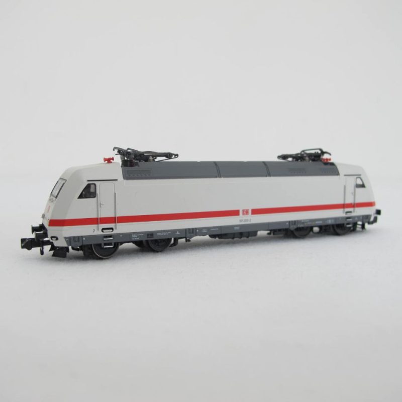 Electric locomotive, class 101, axle arrangement Bo'Bo', white with red circulation (ICE colour scheme) - Image 8