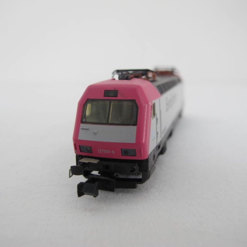 Electric locomotive BR 127, Bo'Bo', silver grey/pink/grey, 'EuroSprinter' - Image 9