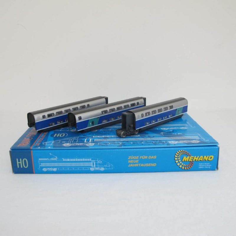 Set of 3 complementary TGV duplex carriages