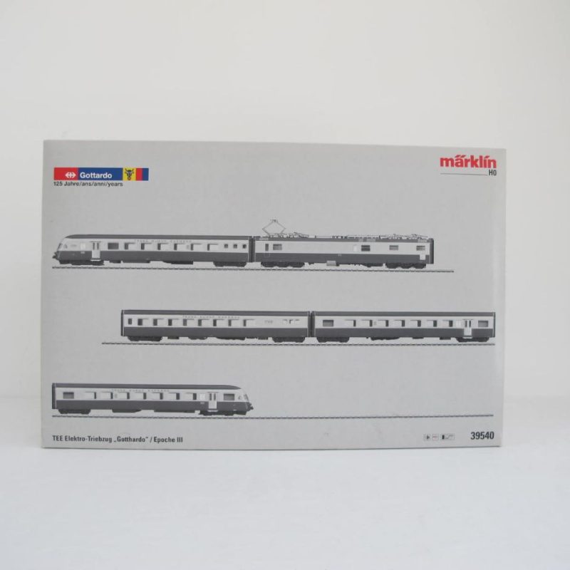 Gottardo TEE Electric Rail Car Train 5 part - Image 2