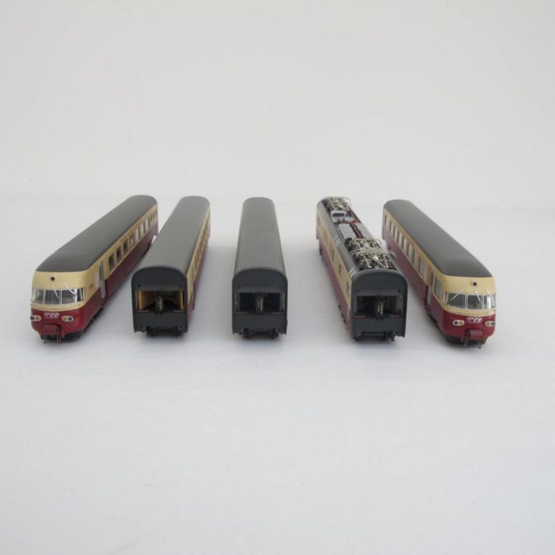 Gottardo TEE Electric Rail Car Train 5 part - Image 8