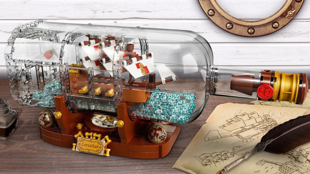LEGO Rare Sets - LEGO Ideas 21313 Ship in a Bottle