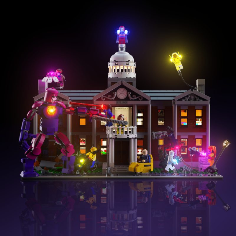 Light My Bricks (LMB) 2.0 Light Kit for LEGO #76294 Marvel X-Men: The Mansion