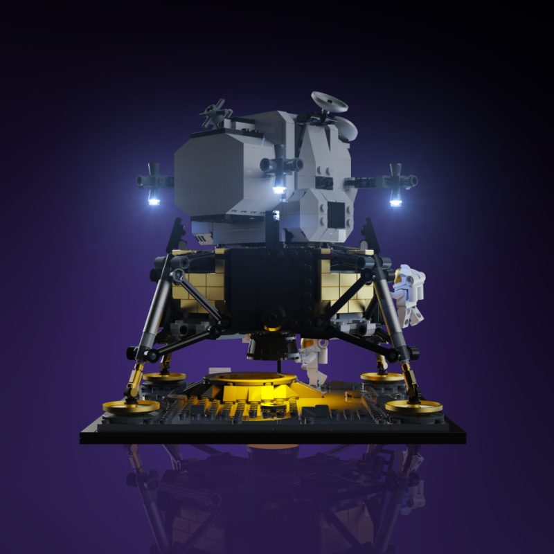 Light My Bricks (LMB) 2.0 Light Kit for LEGO #10266 NASA Apollo 11 Lunar Lander