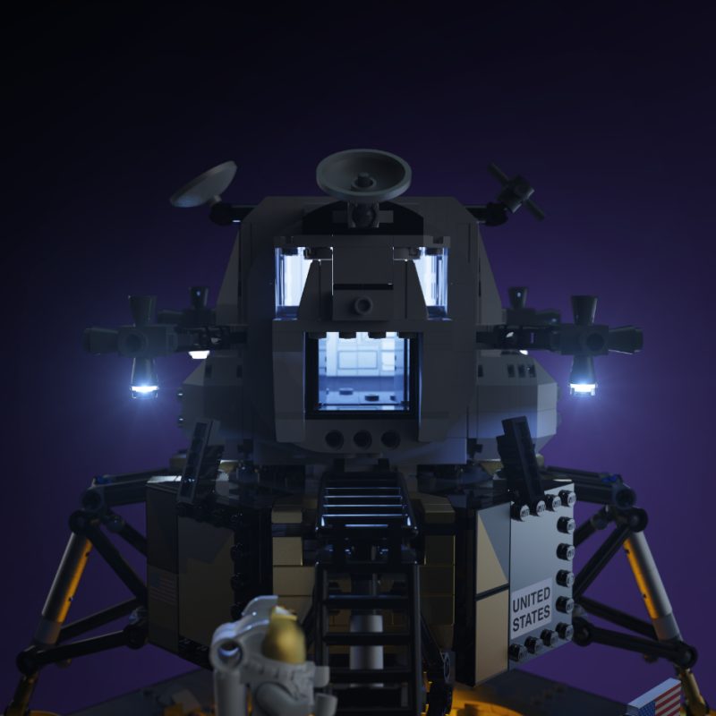 Light My Bricks (LMB) 2.0 Light Kit for LEGO #10266 NASA Apollo 11 Lunar Lander
