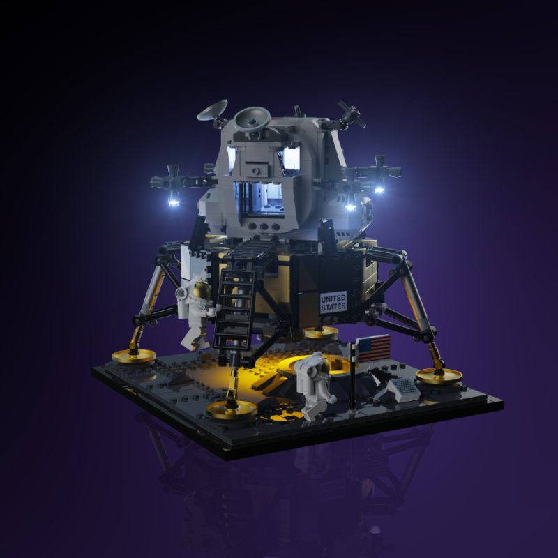 Light My Bricks (LMB) 2.0 Light Kit for LEGO #10266 NASA Apollo 11 Lunar Lander