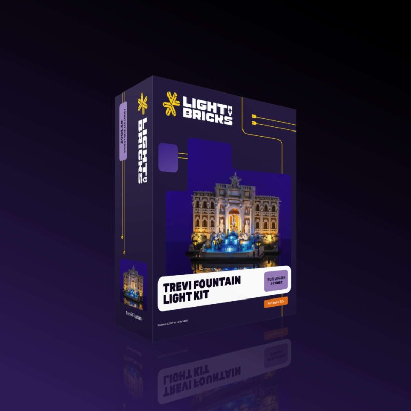 Light My Bricks (LMB) 2.0 Light Kit for LEGO #21062 Trevi Fountain