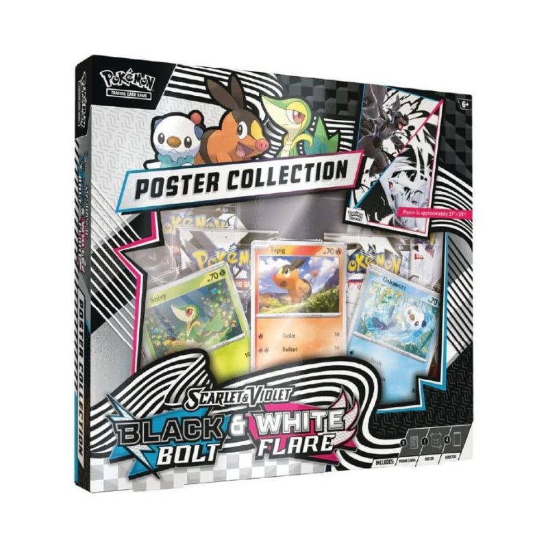 Pokemon SV 10.5 - Poster Collect. White Flare & Black Bolt (10-10040-101)