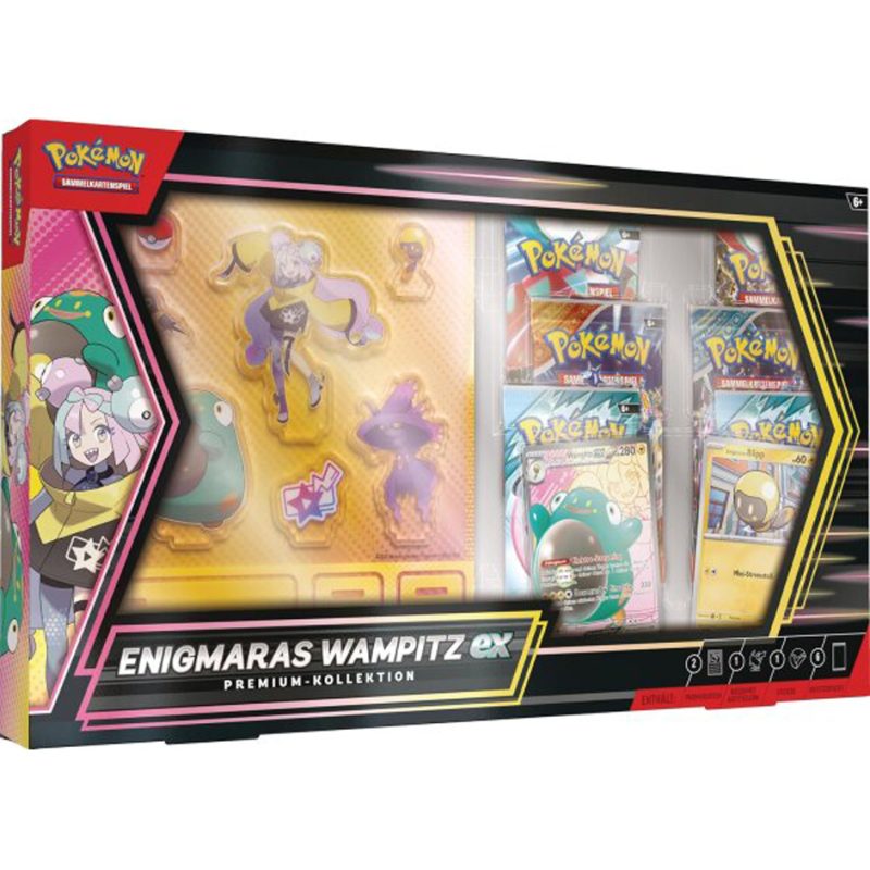 Pokémon Enigmaras Wampitz Ex Premium Kollection - DE - 100-10433