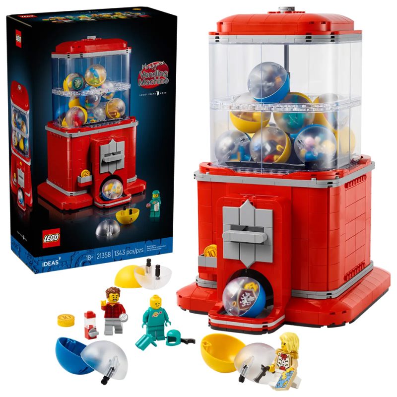 LEGO Ideas Minifigure Vending Machine (21358)