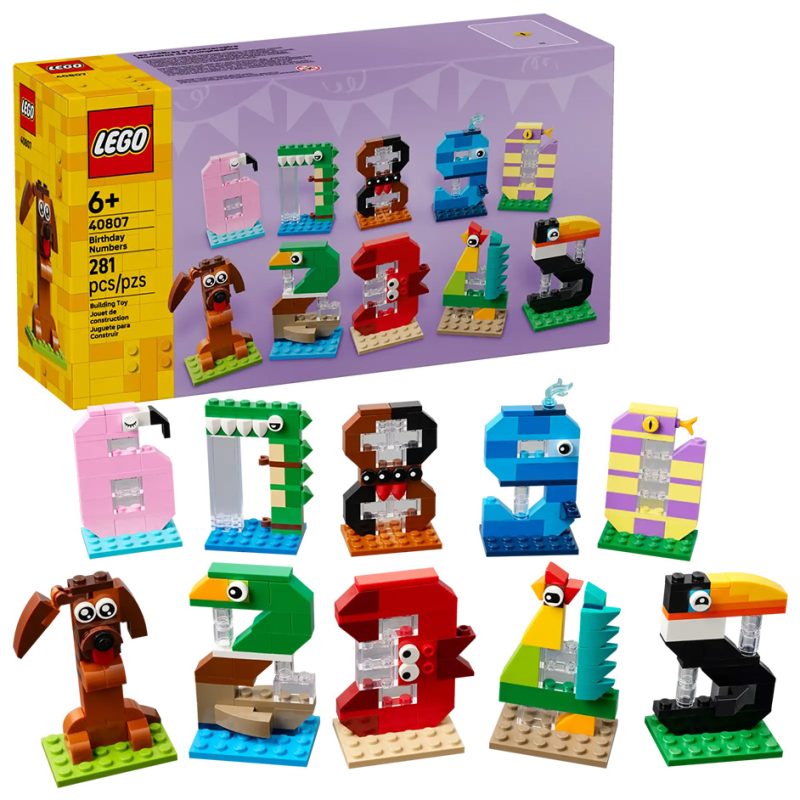 LEGO Birthday Numbers (40807)