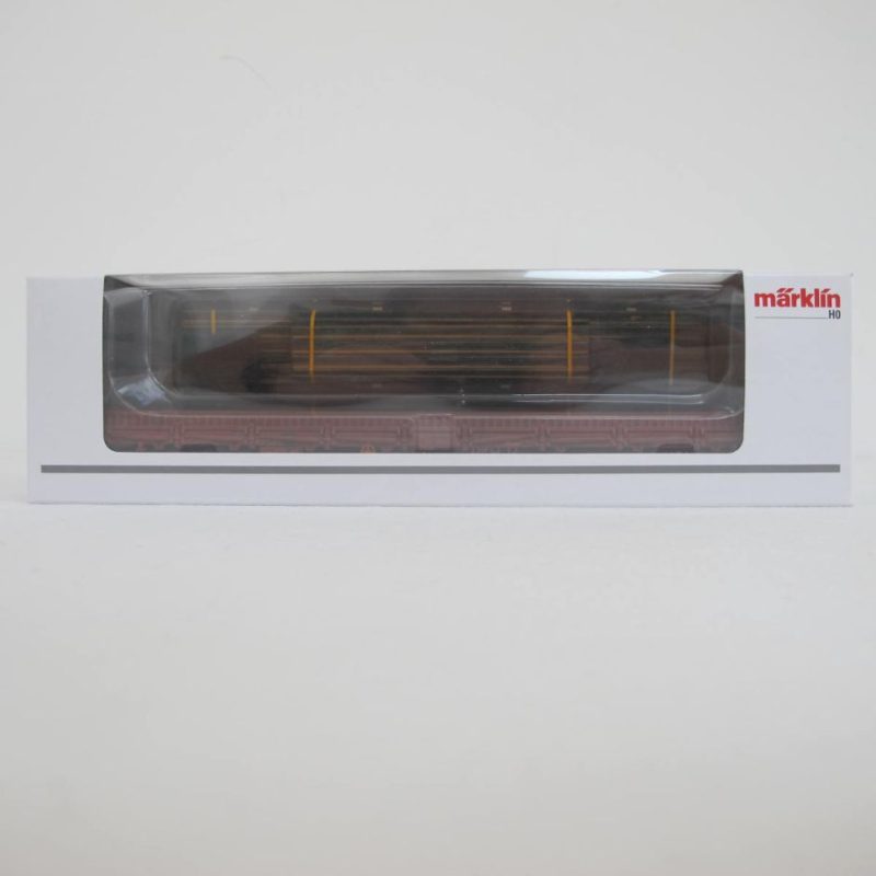 Three stake cars. All CFL Cargo SA wagons with steel plates - Image 11