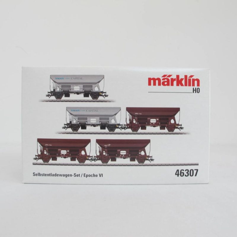Set of self-unloaders Three CFL round-trip side unloaders type Fcs and two Wagon Care Capital (WCB)