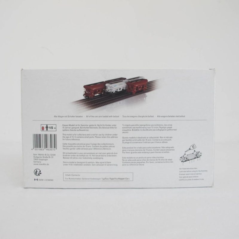 Set of self-unloaders Three CFL round-trip side unloaders type Fcs and two Wagon Care Capital (WCB) - Image 2
