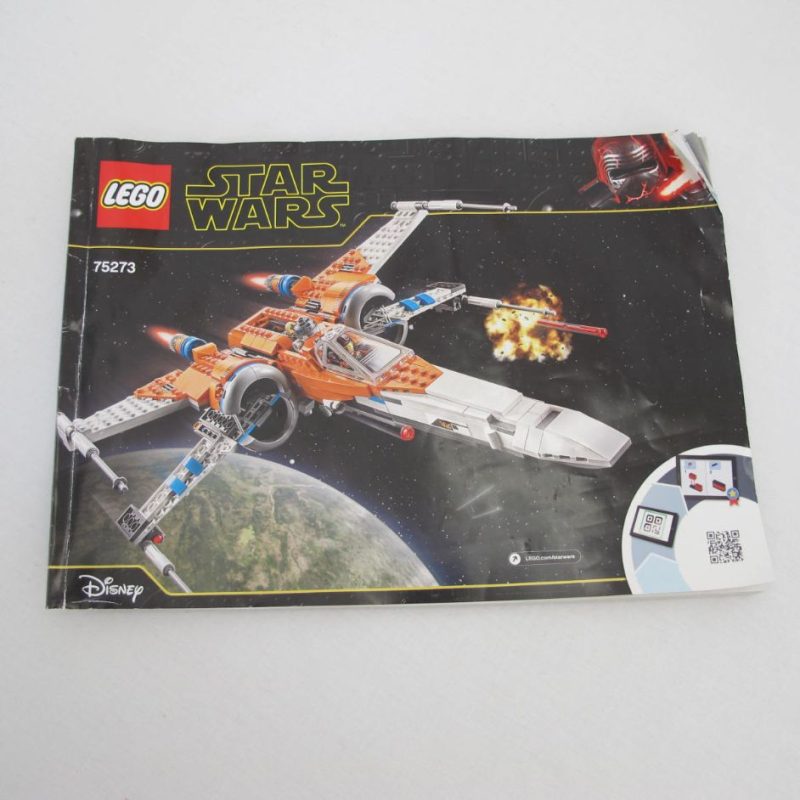 Poe Dameron's X-wing Fighter. Complete with instructions, no box - Image 7