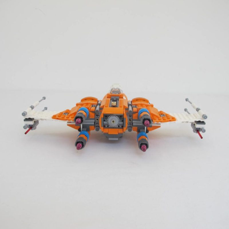 Poe Dameron's X-wing Fighter. Complete with instructions, no box - Image 3